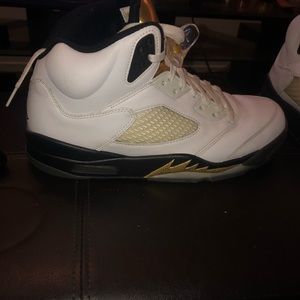 Jordan retro 5 gold OG collection